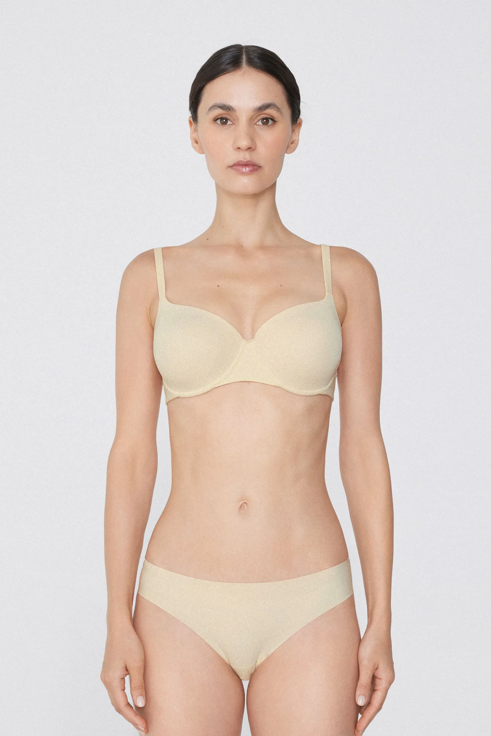Prague Recycled Microfiber Full Coverage Balconette Bra - Balconette - Women | Tezenis