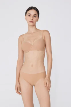 Prague Recycled Microfiber Full Coverage Balconette Bra - Balconette - Women | Tezenis