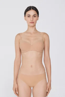 Prague Recycled Microfiber Full Coverage Balconette Bra - Balconette - Women | Tezenis