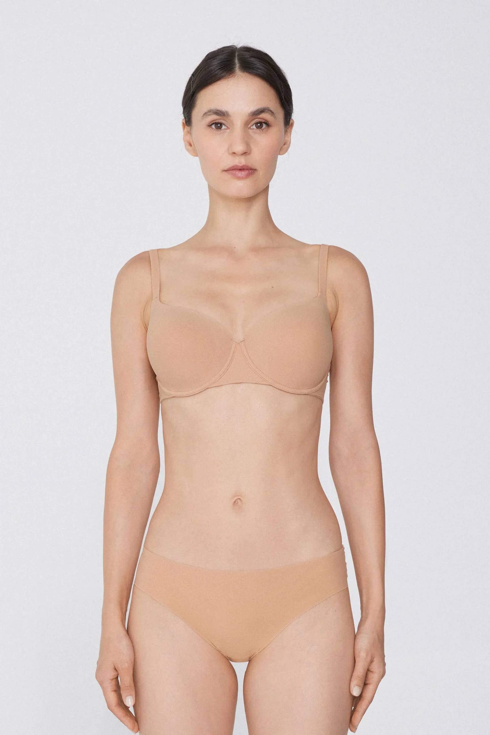Prague Recycled Microfiber Full Coverage Balconette Bra - Balconette - Women | Tezenis
