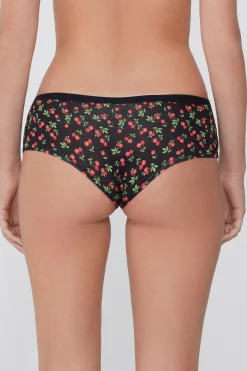 Printed Cotton Boyshorts - French Cut - Women | Tezenis