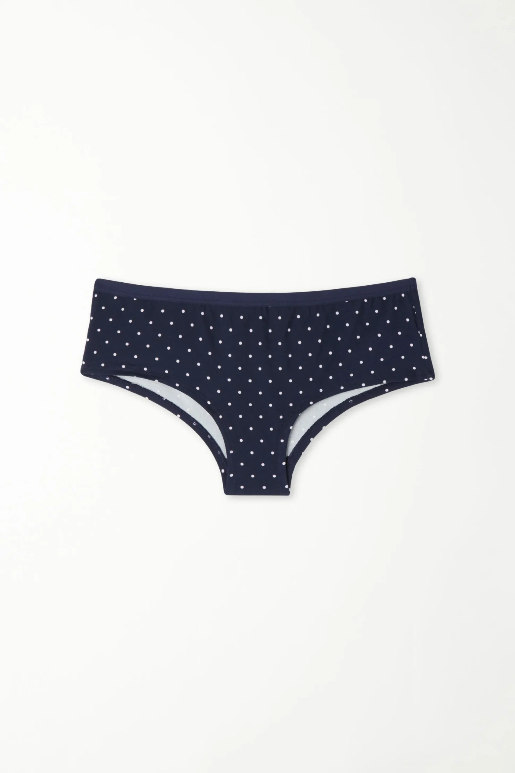 Printed Cotton Boyshorts - French Cut - Women | Tezenis