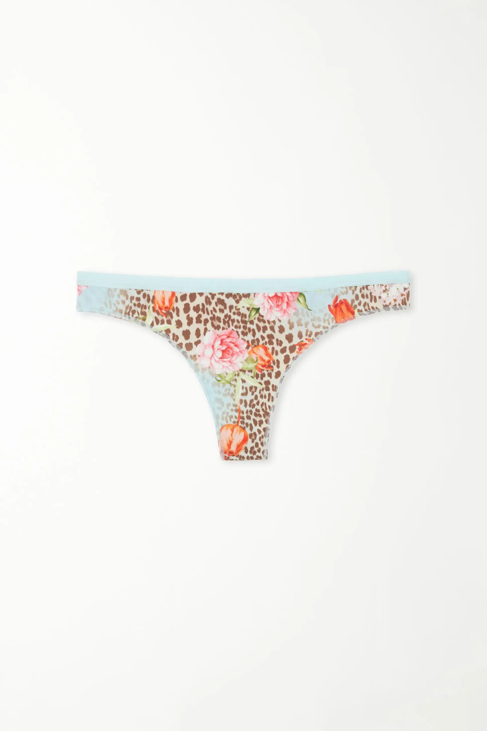 Printed Cotton Brazilian Brief - Cheeky Briefs - Women | Tezenis