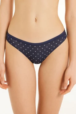 Printed Cotton Brazilian Brief - Cheeky Briefs - Women | Tezenis