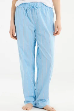 Printed Cotton Canvas Pants - Pajama Sets - Women | Tezenis