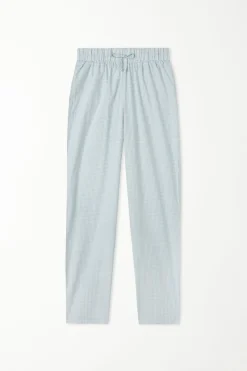 Printed Cotton Canvas Pants - Pajama Sets - Women | Tezenis