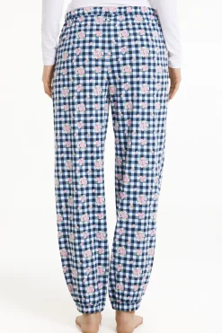 Printed Cotton Joggers - Pajama Sets - Women | Tezenis