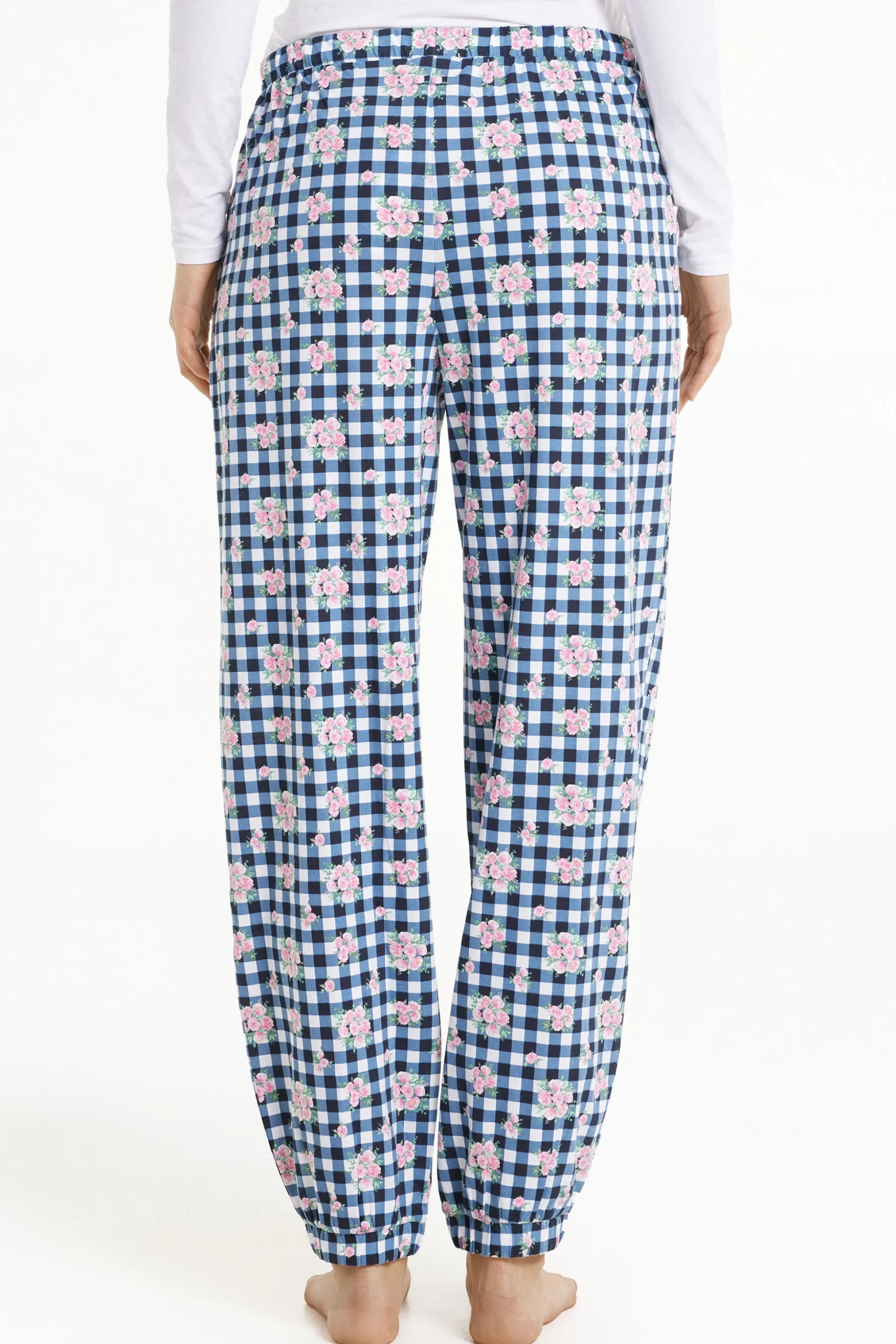 Printed Cotton Joggers - Pajama Sets - Women | Tezenis