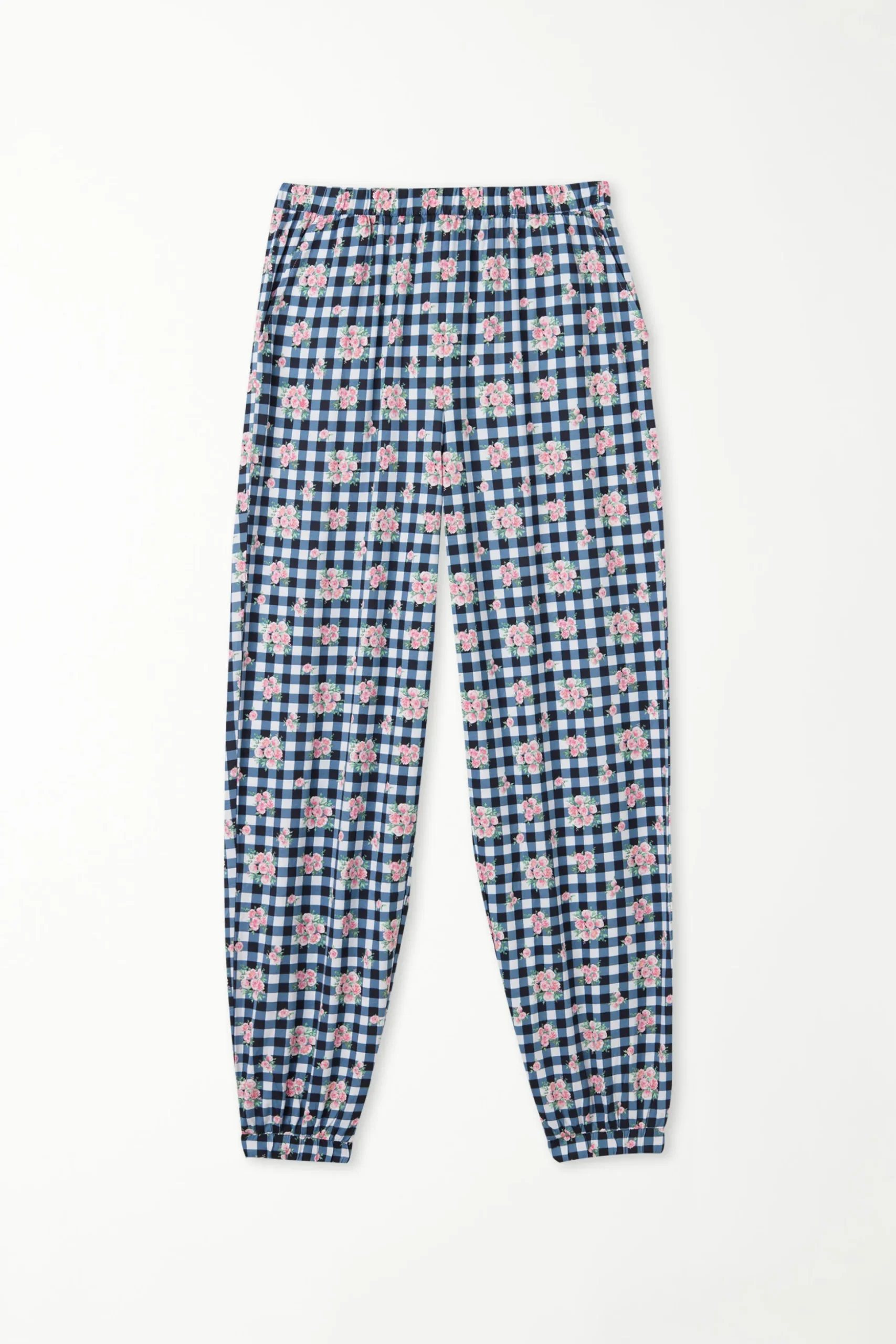 Printed Cotton Joggers - Pajama Sets - Women | Tezenis