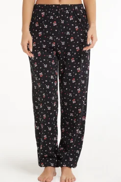 Printed Cotton Joggers - Pajama Sets - Women | Tezenis