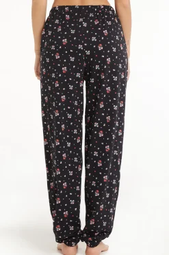 Printed Cotton Joggers - Pajama Sets - Women | Tezenis