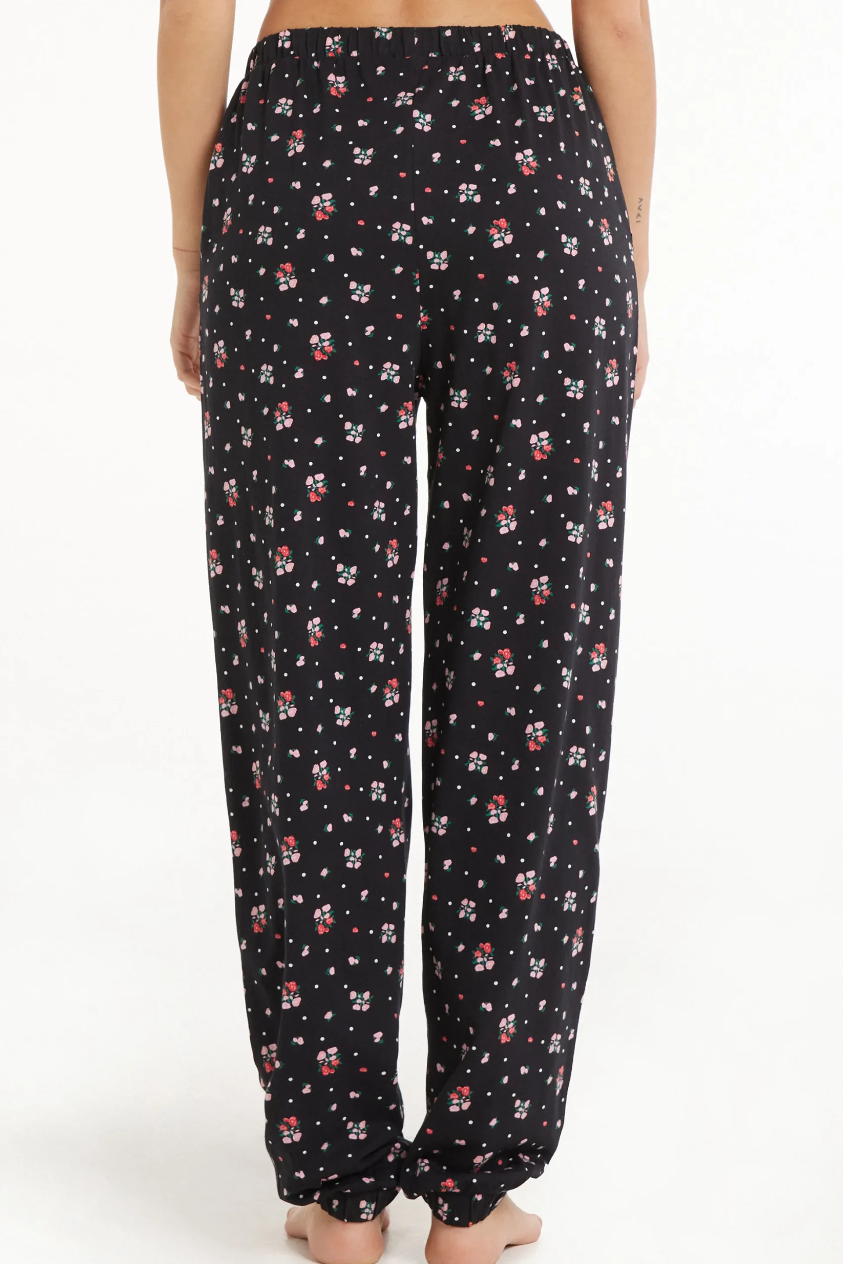 Printed Cotton Joggers - Pajama Sets - Women | Tezenis