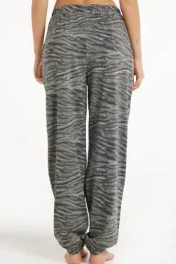 Printed Cotton Joggers - Pajama Sets - Women | Tezenis
