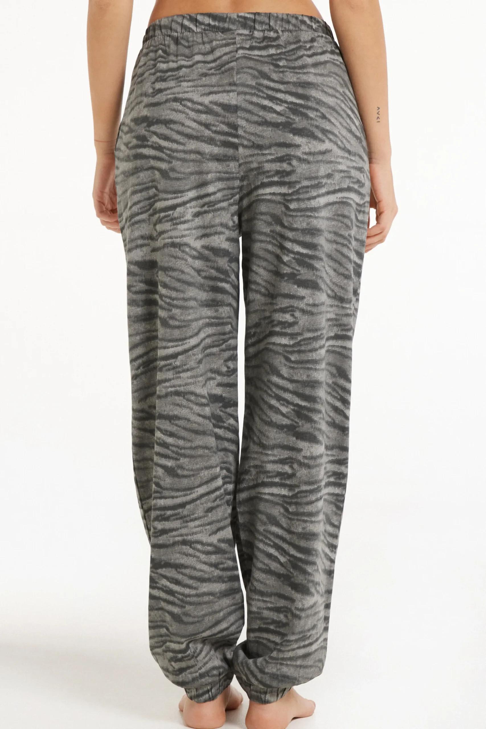 Printed Cotton Joggers - Pajama Sets - Women | Tezenis