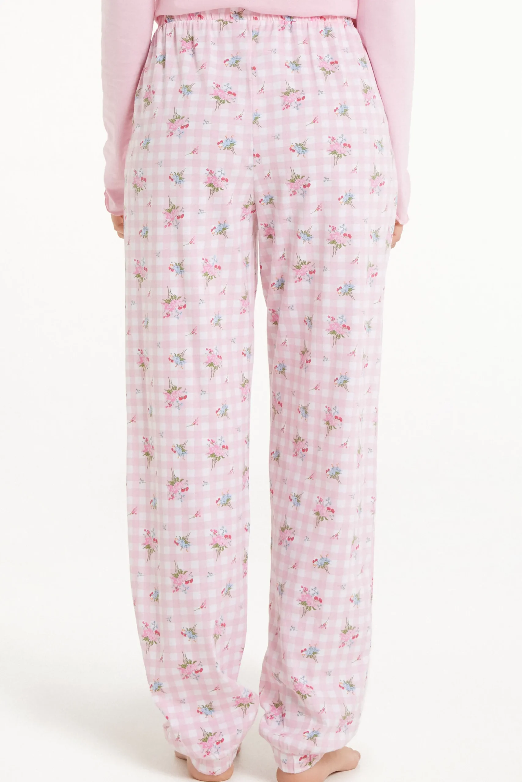 Printed Cotton Joggers - Pajama Sets - Women | Tezenis