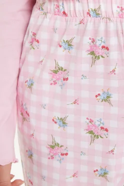 Printed Cotton Joggers - Pajama Sets - Women | Tezenis