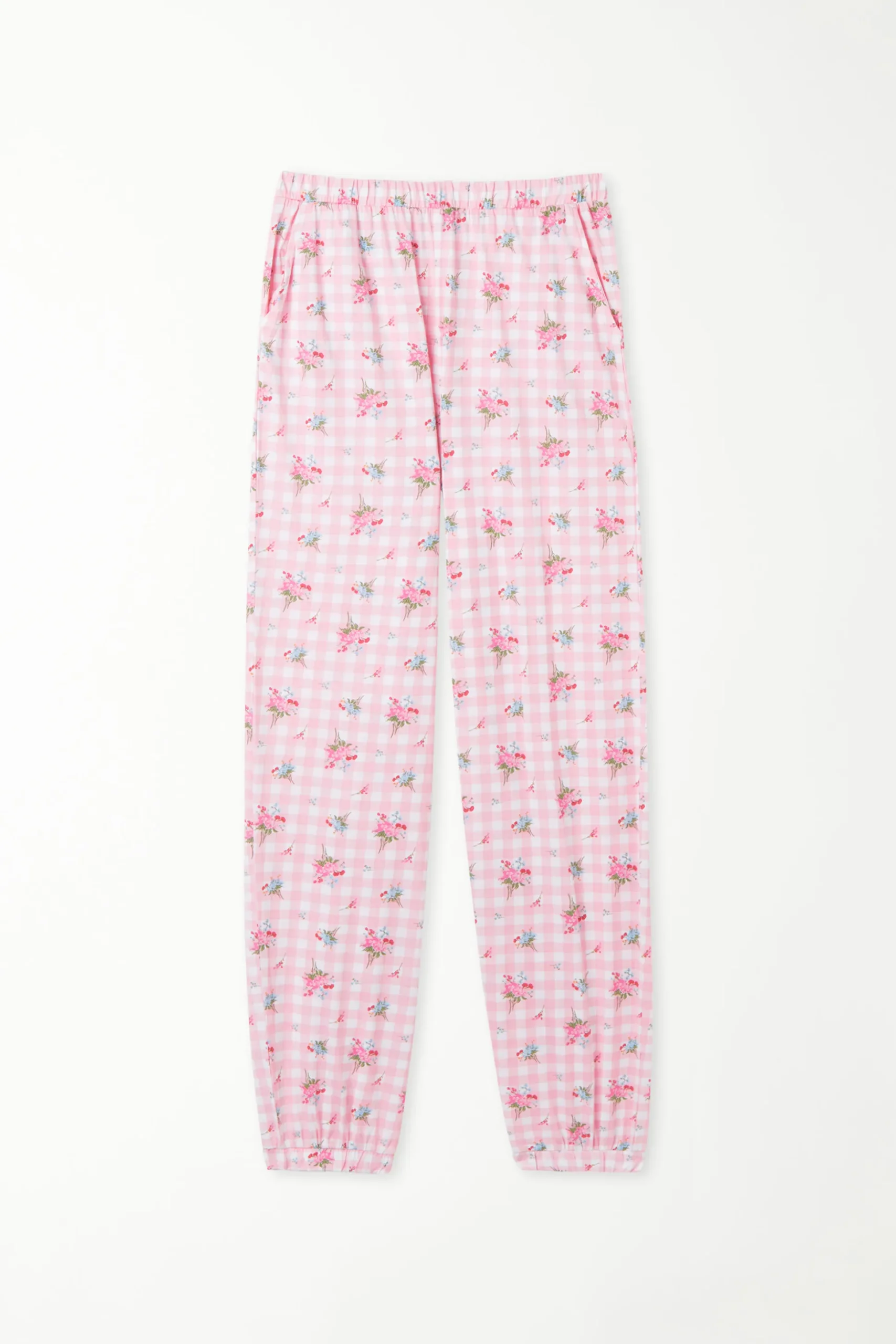 Printed Cotton Joggers - Pajama Sets - Women | Tezenis