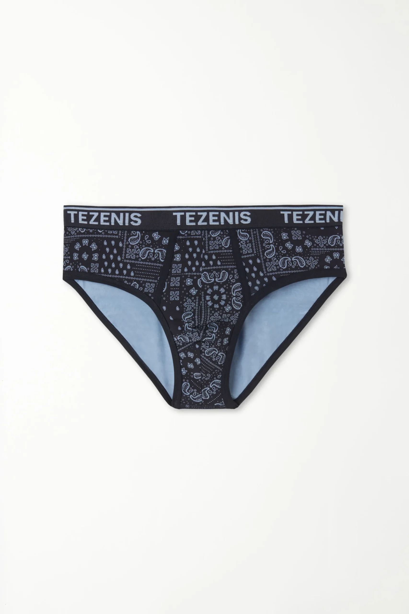 Printed Cotton Panties With Logo - Briefs - Men | Tezenis