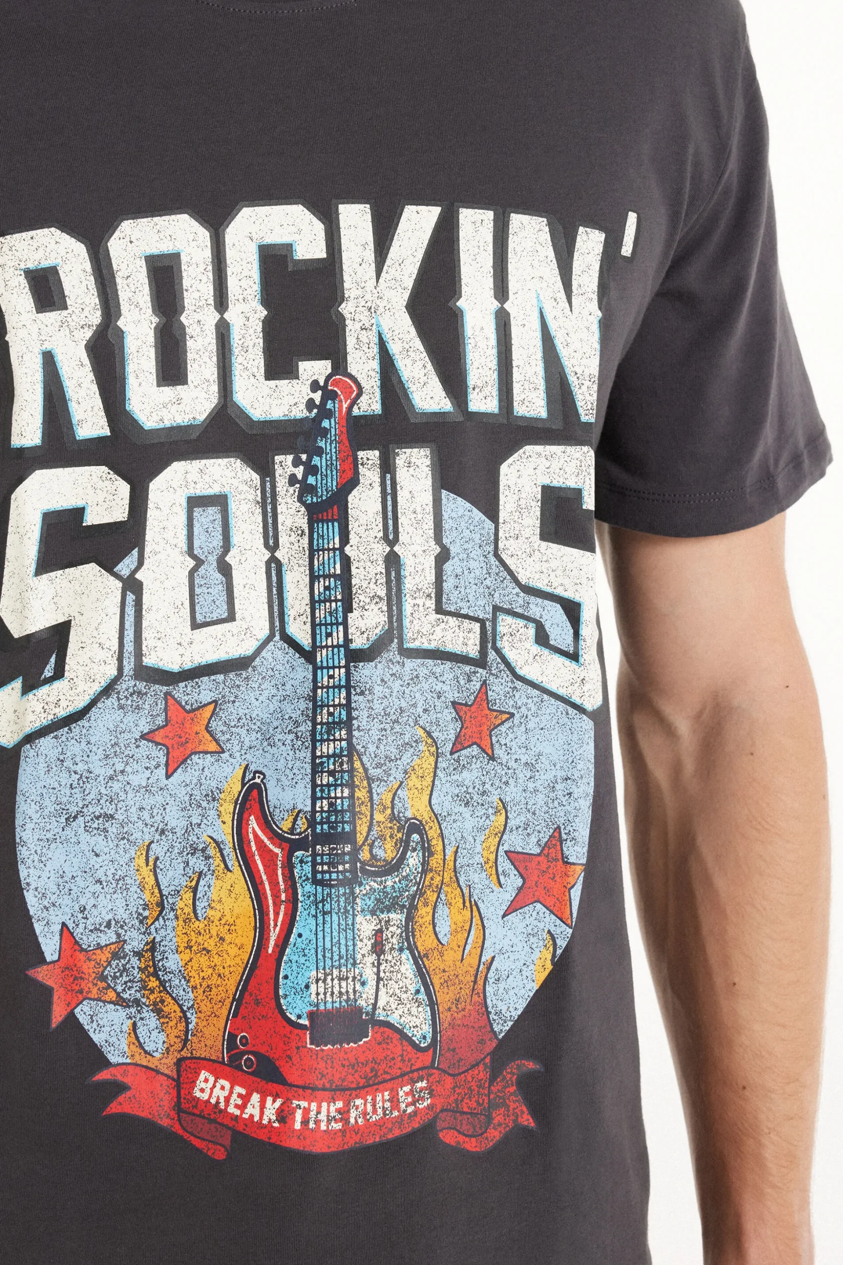 Printed Cotton T-Shirt - T-Shirts - Men | Tezenis