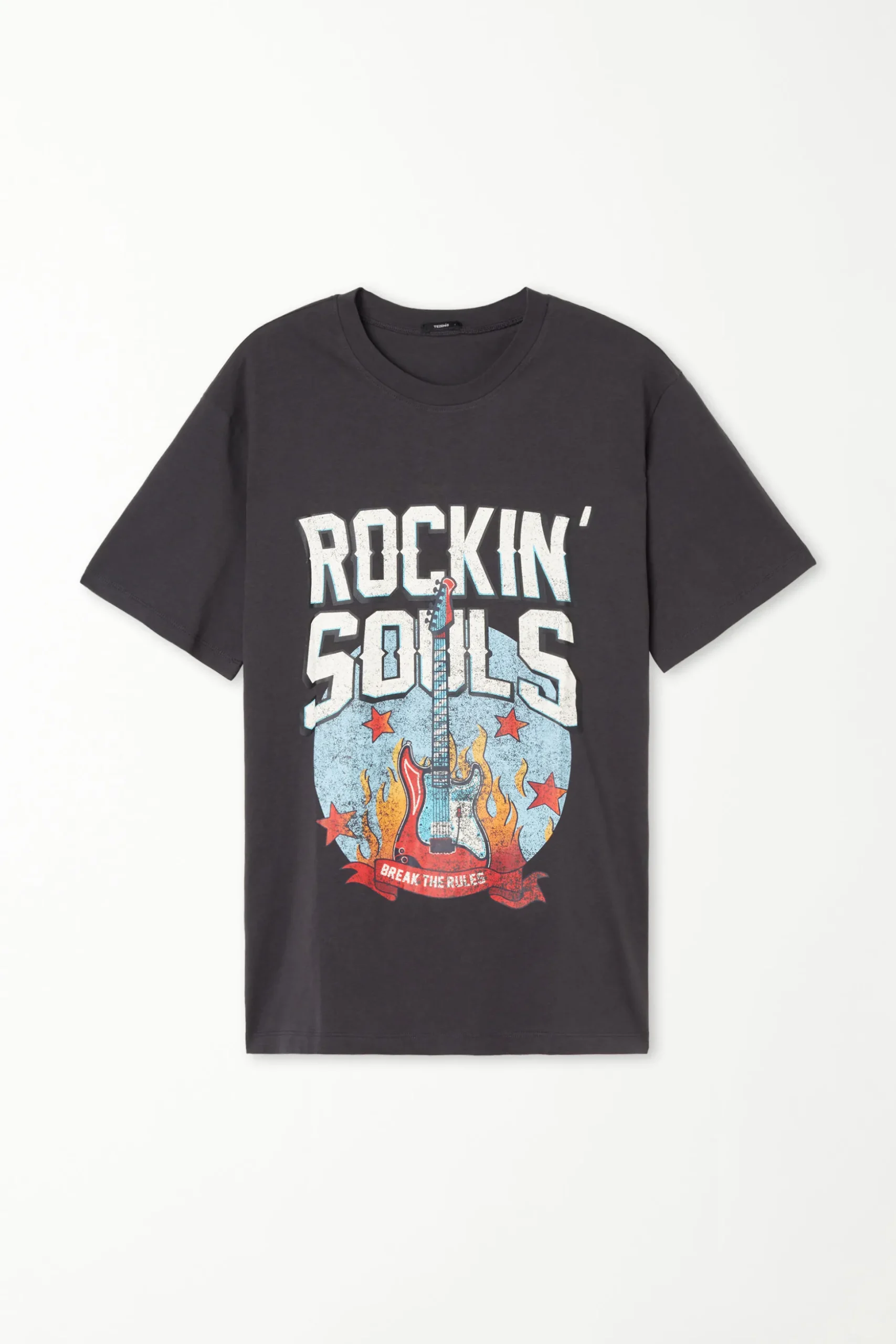 Printed Cotton T-Shirt - T-Shirts - Men | Tezenis