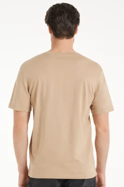 Printed Cotton T-Shirt - T-Shirts - Men | Tezenis