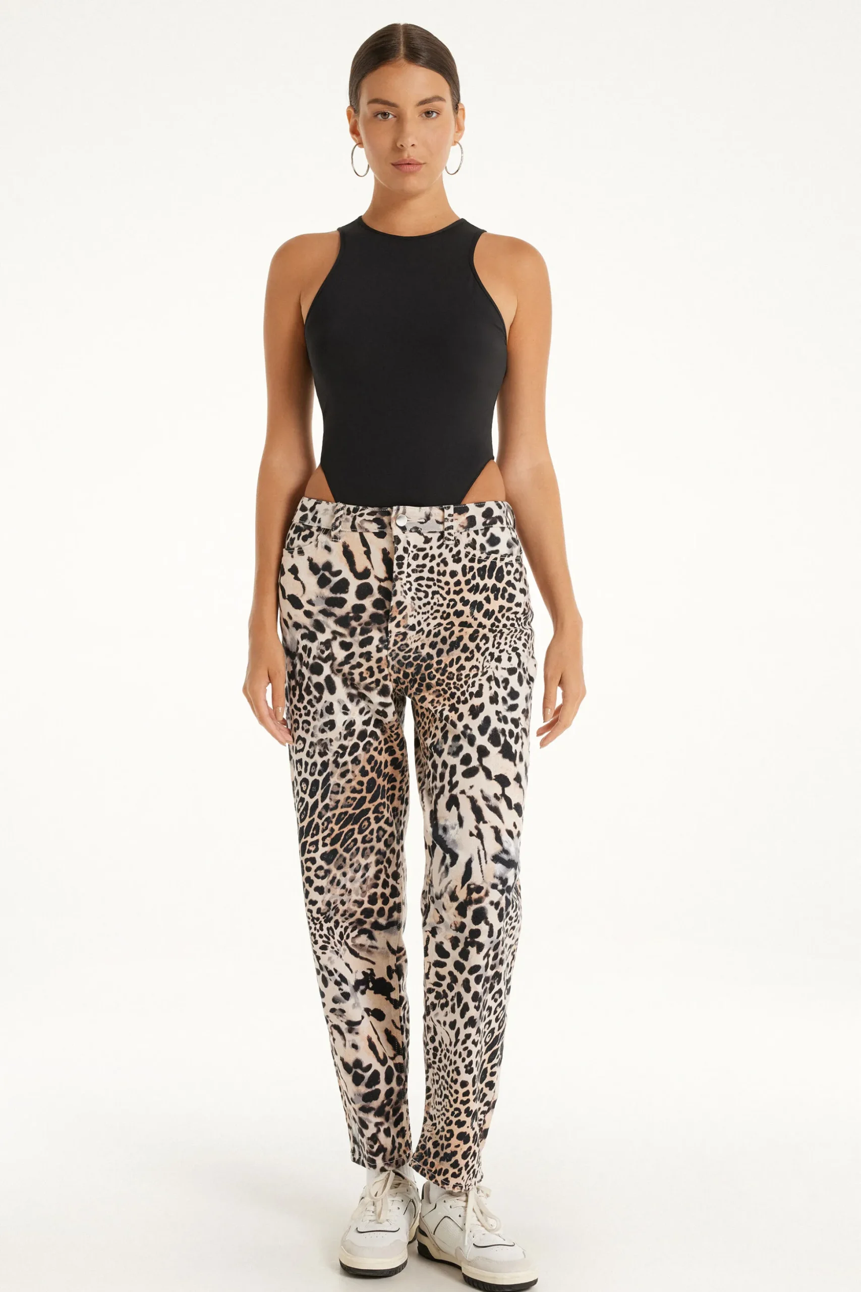 Printed Jeans - Pants - Women | Tezenis