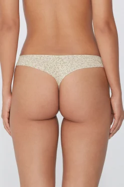 Printed Microfiber Brazilian Panties - Cheeky Briefs - Women | Tezenis