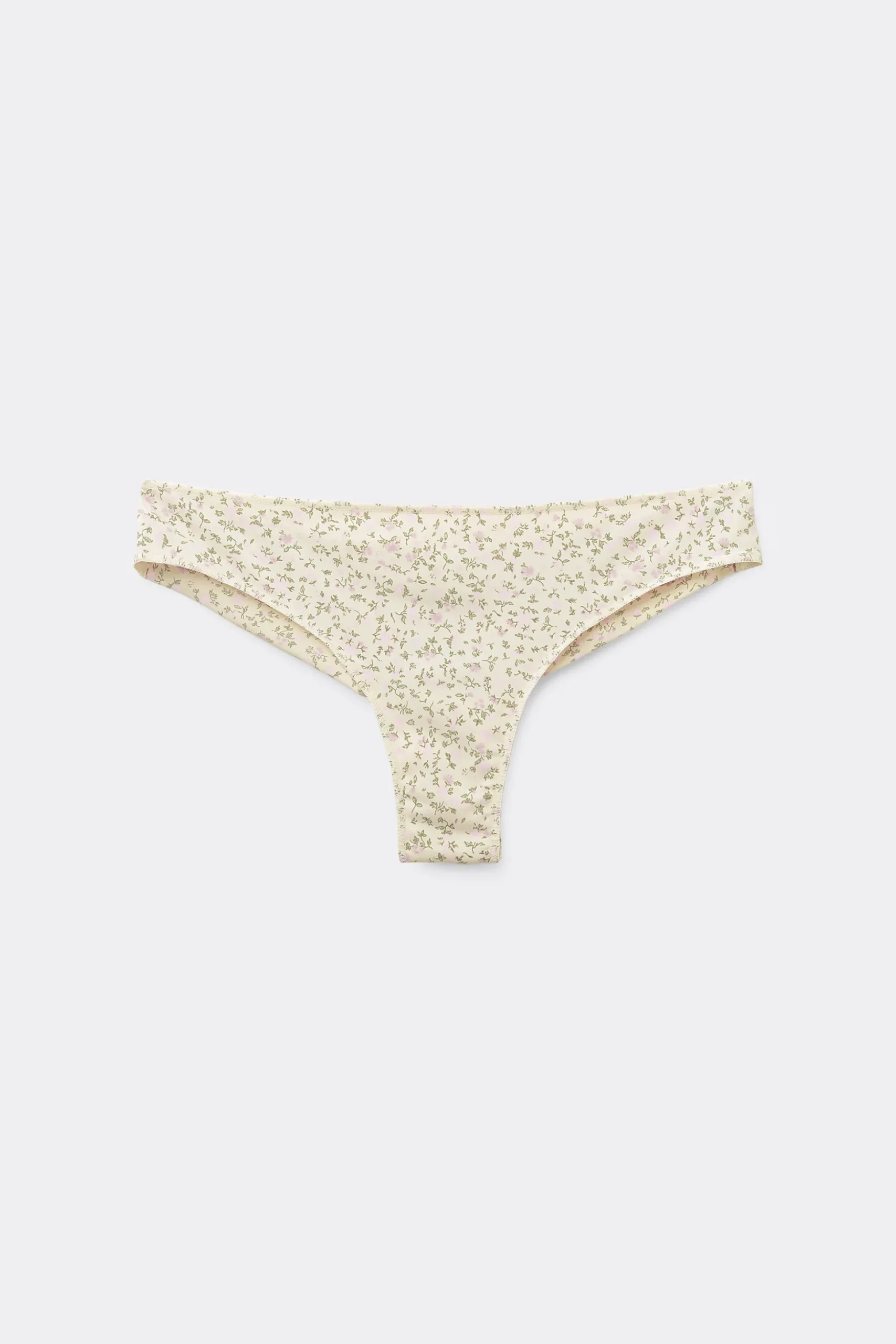 Printed Microfiber Brazilian Panties - Cheeky Briefs - Women | Tezenis