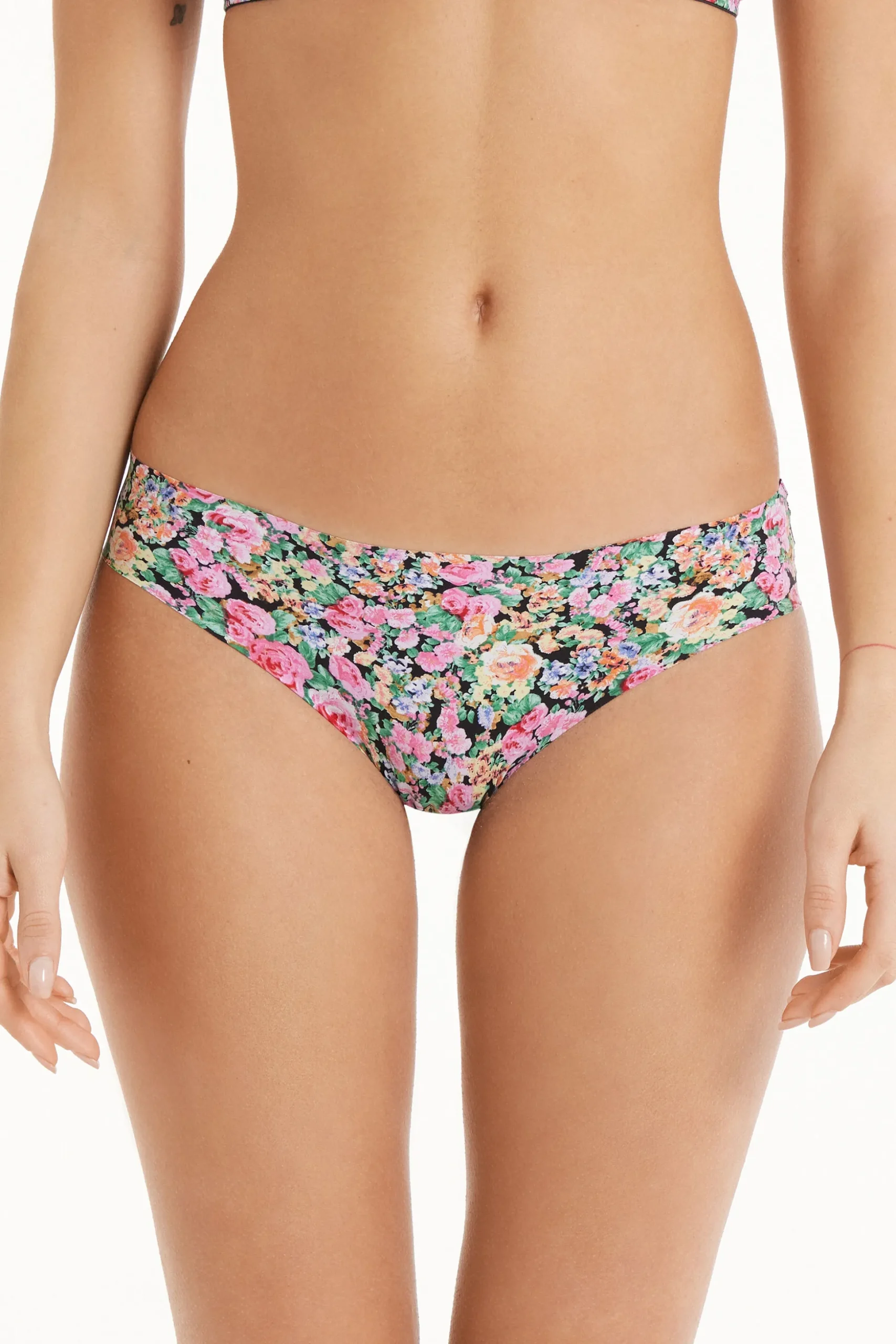 Raw Edge Panties In Printed Microfiber - Classic - Women | Tezenis