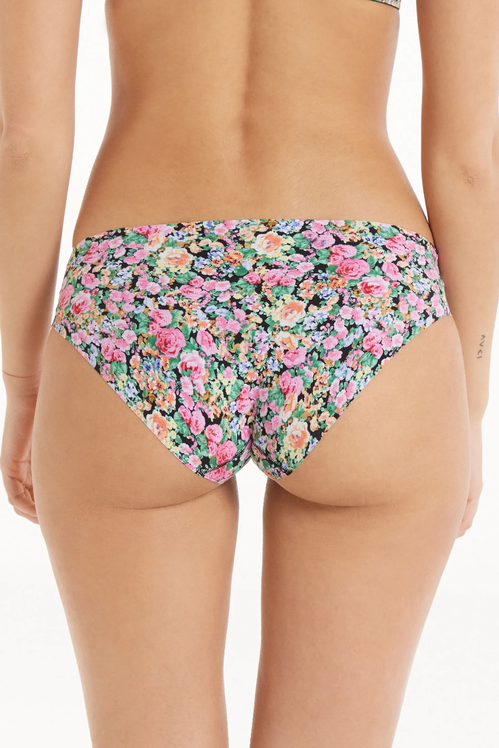 Raw Edge Panties In Printed Microfiber - Classic - Women | Tezenis