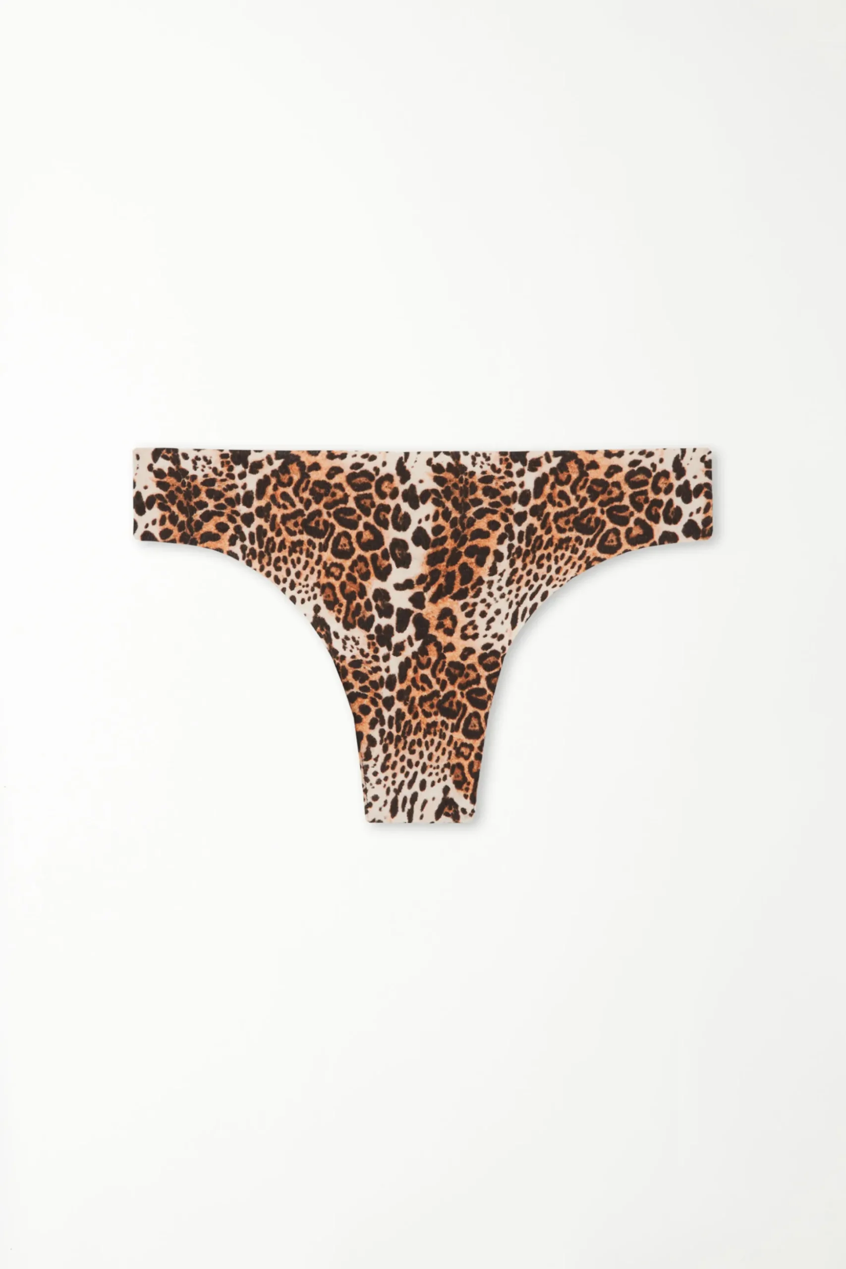Raw Edge Printed Brazilian Brief - Cheeky Briefs - Women | Tezenis