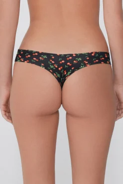 Raw Edge Printed Brazilian Brief - Cheeky Briefs - Women | Tezenis