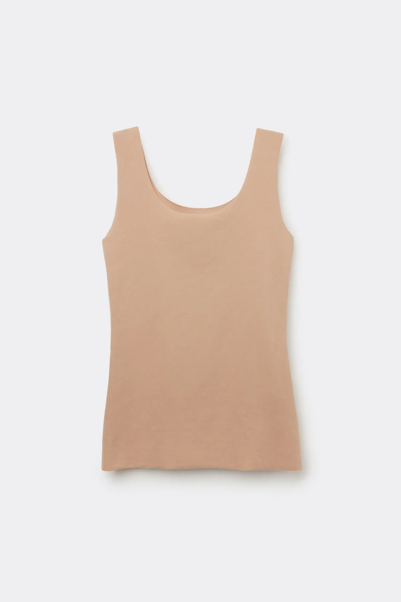Raw-Cut Cotton Camisole - Tank Tops - Women | Tezenis