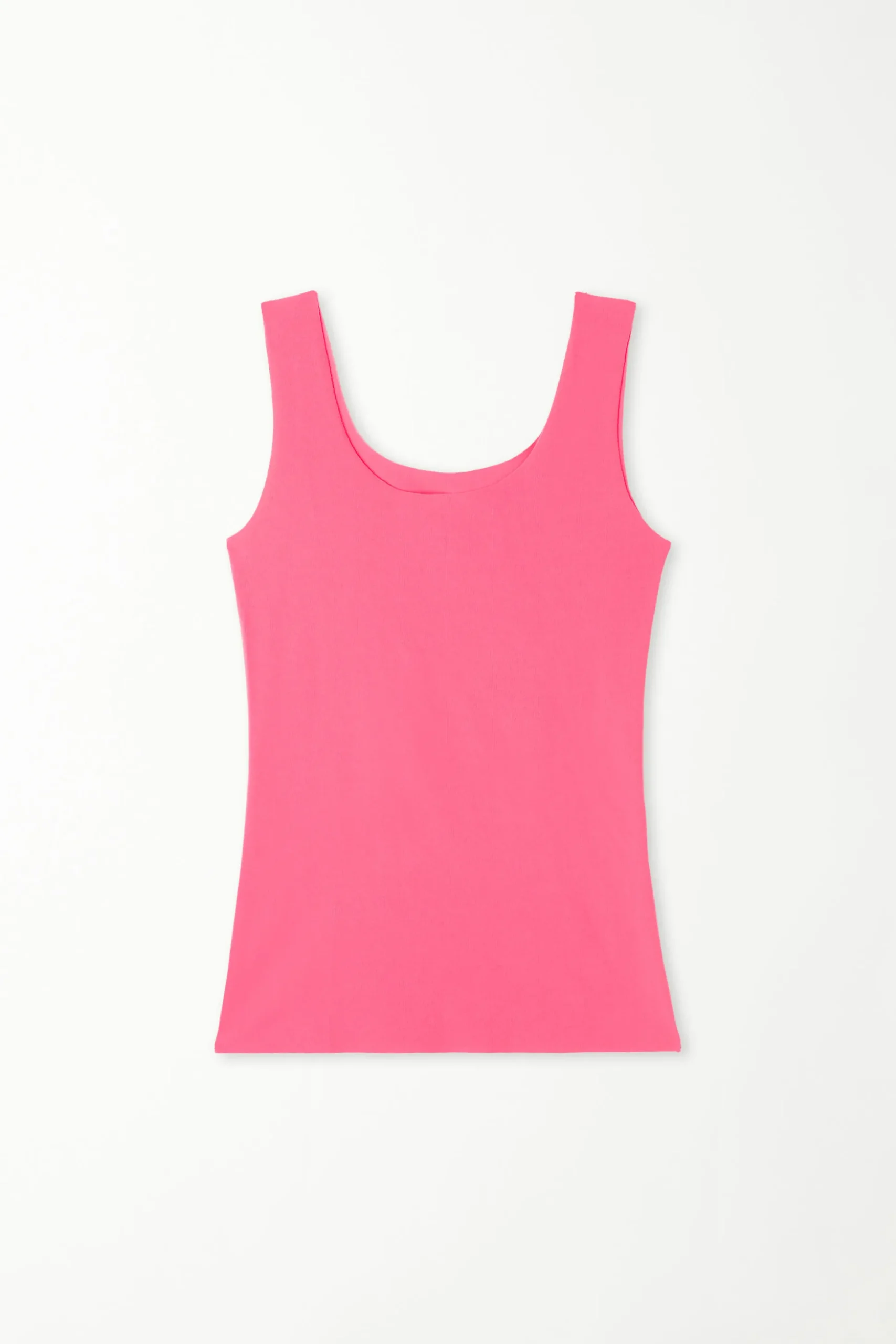 Raw-Cut Cotton Camisole - Tank Tops - Women | Tezenis