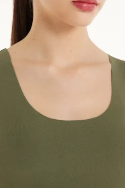 Raw-Cut Cotton Camisole - Tank Tops - Women | Tezenis