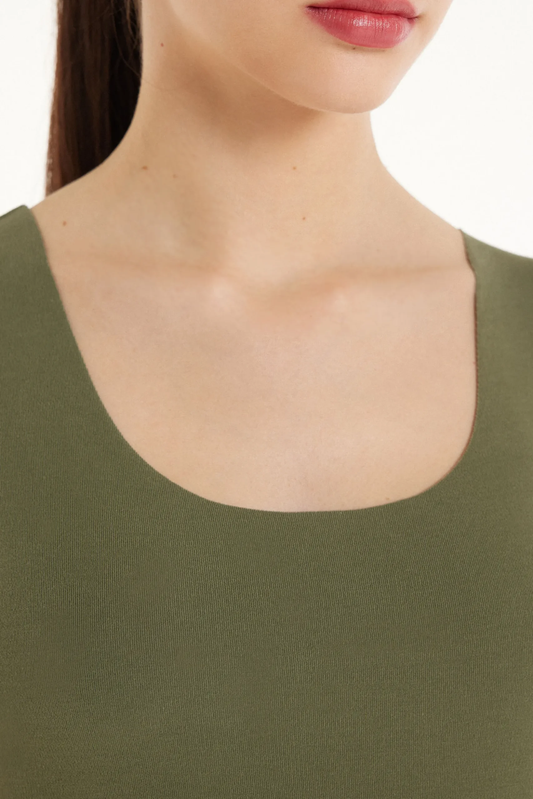 Raw-Cut Cotton Camisole - Tank Tops - Women | Tezenis