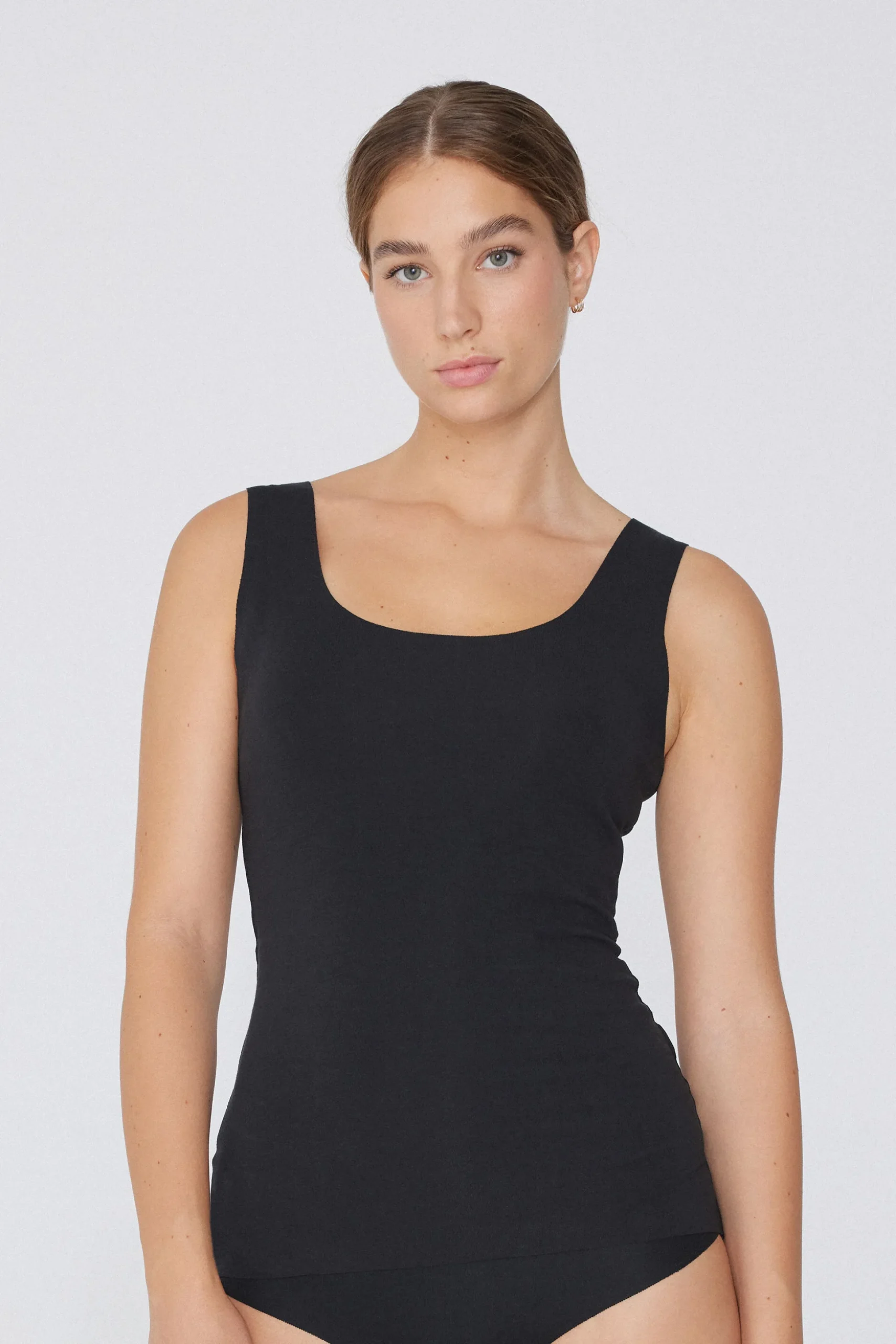 Raw-Cut Cotton Camisole - Tank Tops - Women | Tezenis