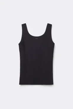 Raw-Cut Cotton Camisole - Tank Tops - Women | Tezenis