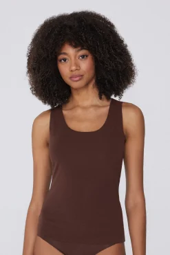 Raw-Cut Cotton Camisole - Tank Tops - Women | Tezenis