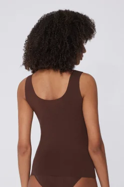 Raw-Cut Cotton Camisole - Tank Tops - Women | Tezenis
