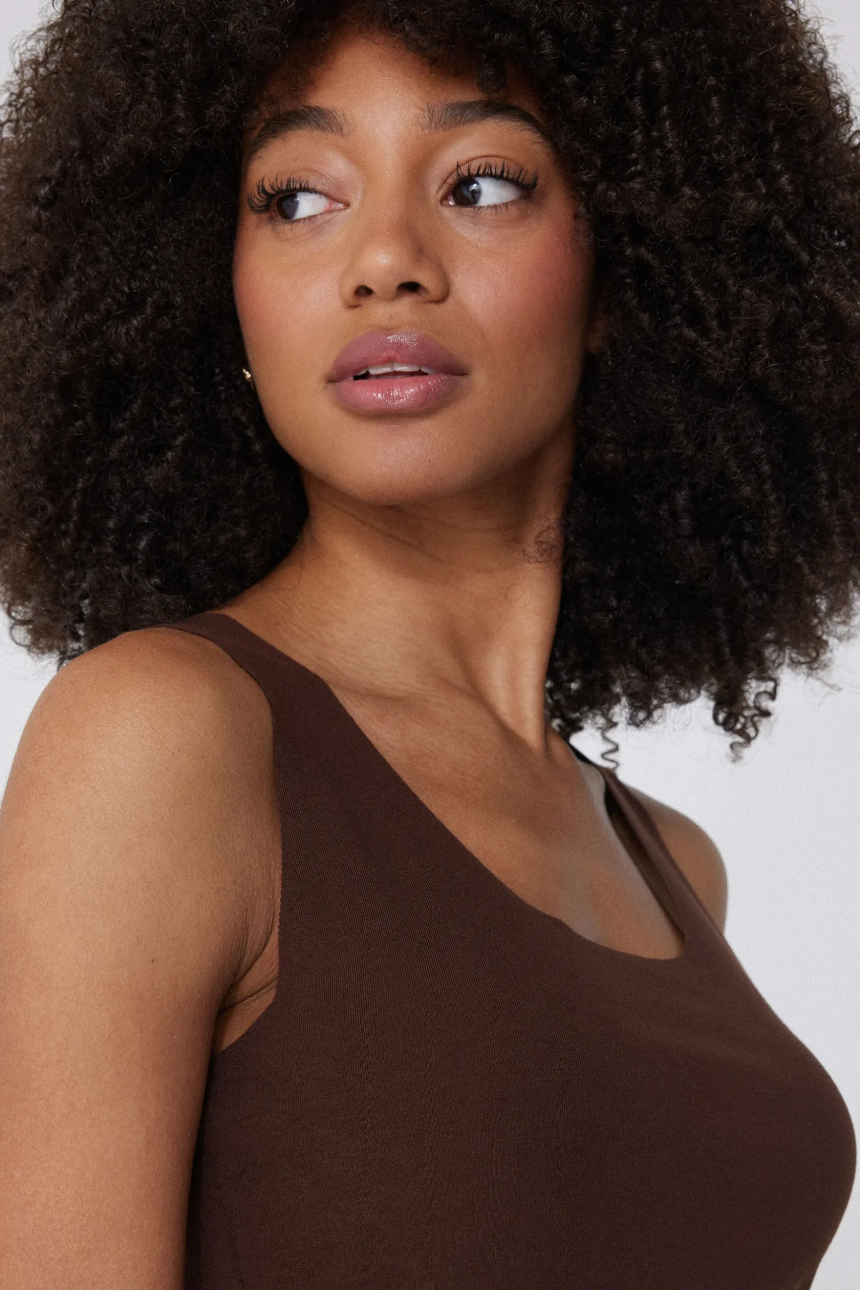 Raw-Cut Cotton Camisole - Tank Tops - Women | Tezenis
