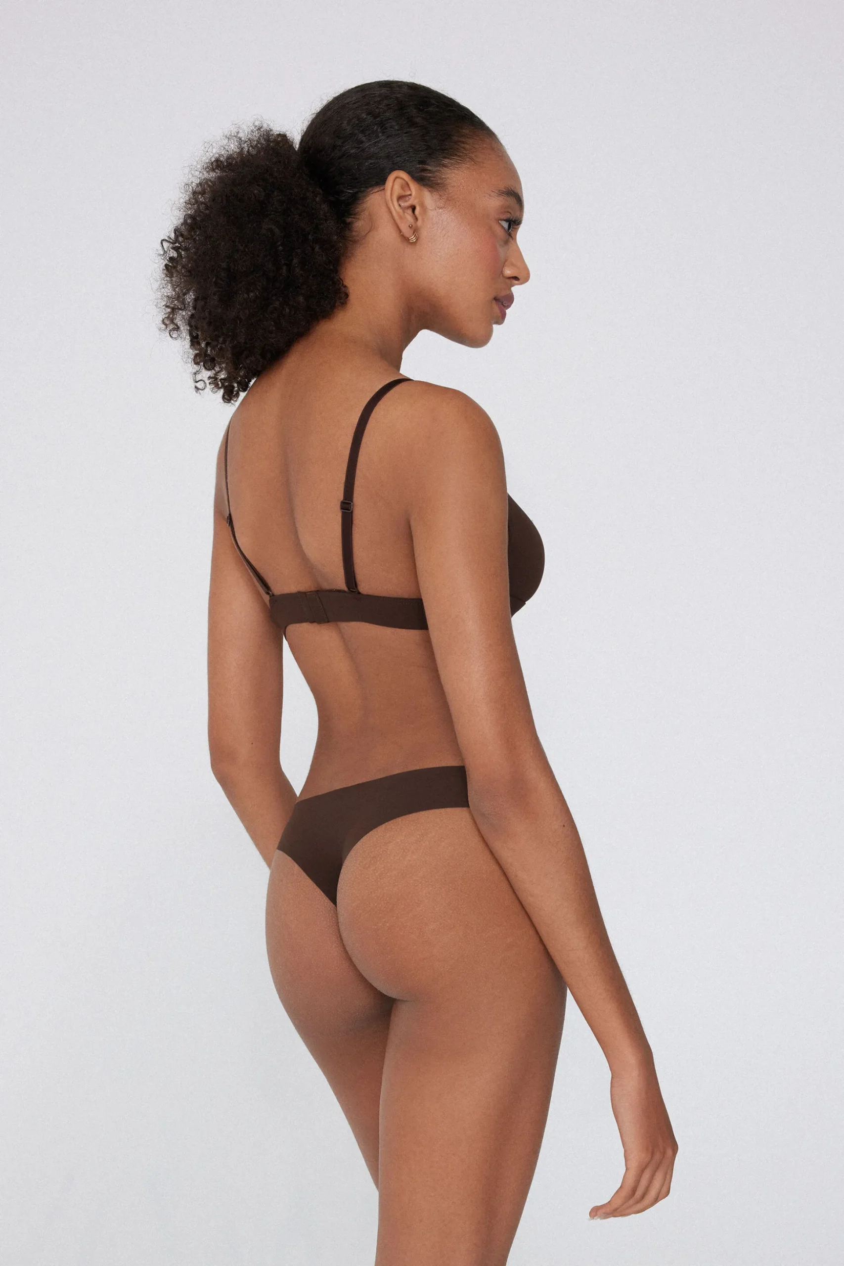 Raw-Edge Microfiber Cheeky - Cheeky Briefs - Women | Tezenis