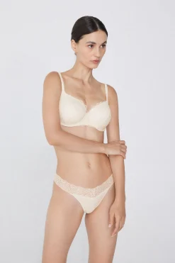 Recycled Cotton And Lace Brazilian Panties - Cheeky Briefs - Women | Tezenis