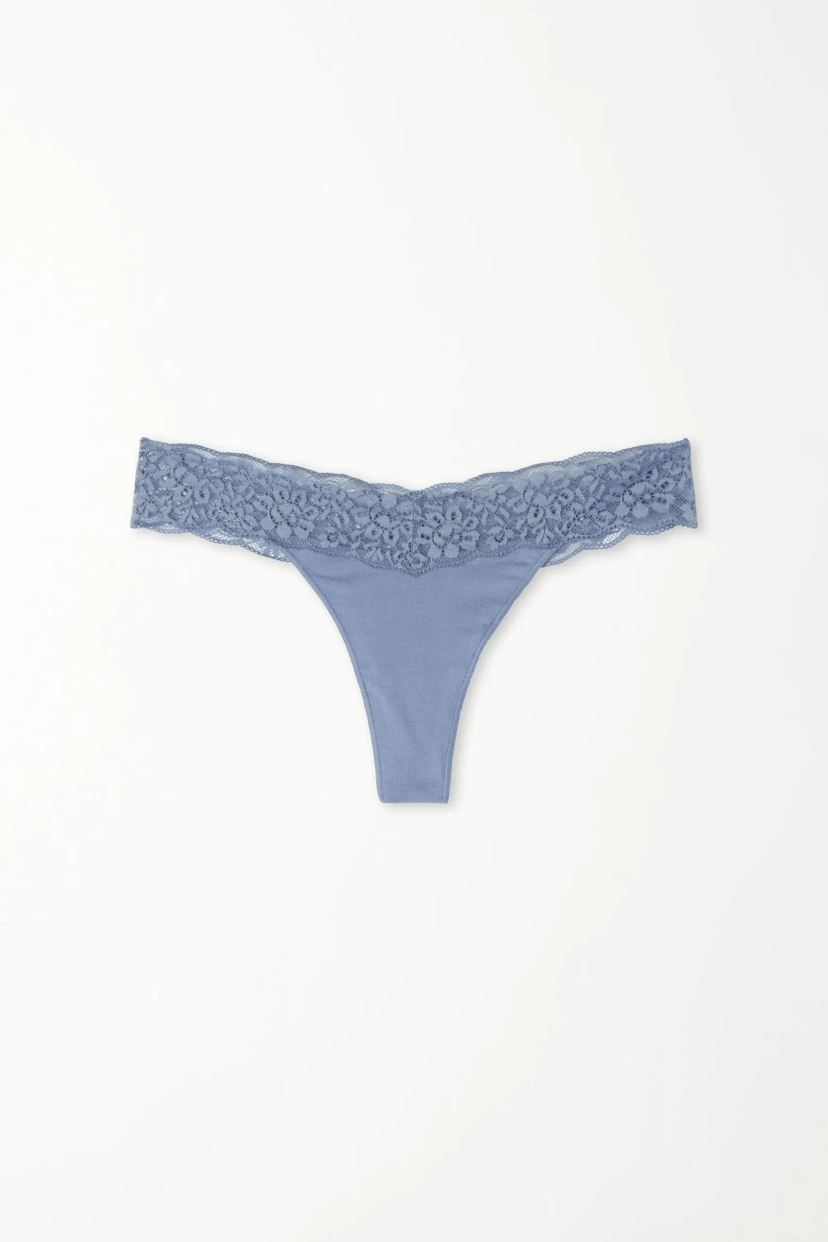 Recycled Cotton And Lace Brazilian Panties - Cheeky Briefs - Women | Tezenis