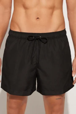 Recycled Fabric Basic Short Swim Trunks - Swim Trunks - Men | Tezenis