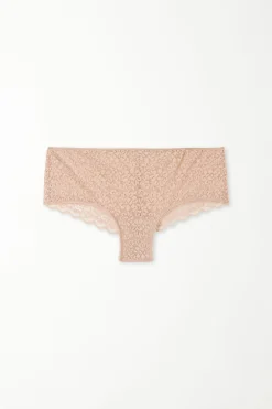 Recycled Lace Boyshorts - French Cut - Women | Tezenis