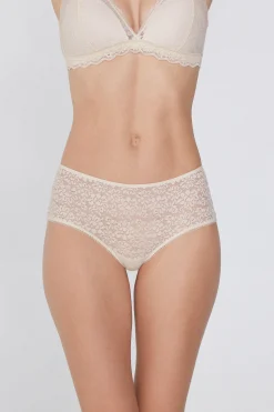 Recycled Lace Boyshorts - French Cut - Women | Tezenis