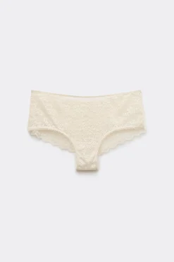 Recycled Lace Boyshorts - French Cut - Women | Tezenis