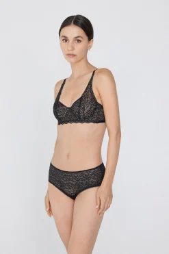 Recycled Lace Boyshorts - French Cut - Women | Tezenis