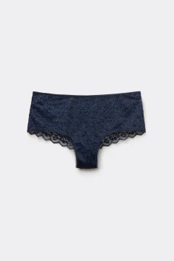 Recycled Lace Boyshorts - French Cut - Women | Tezenis
